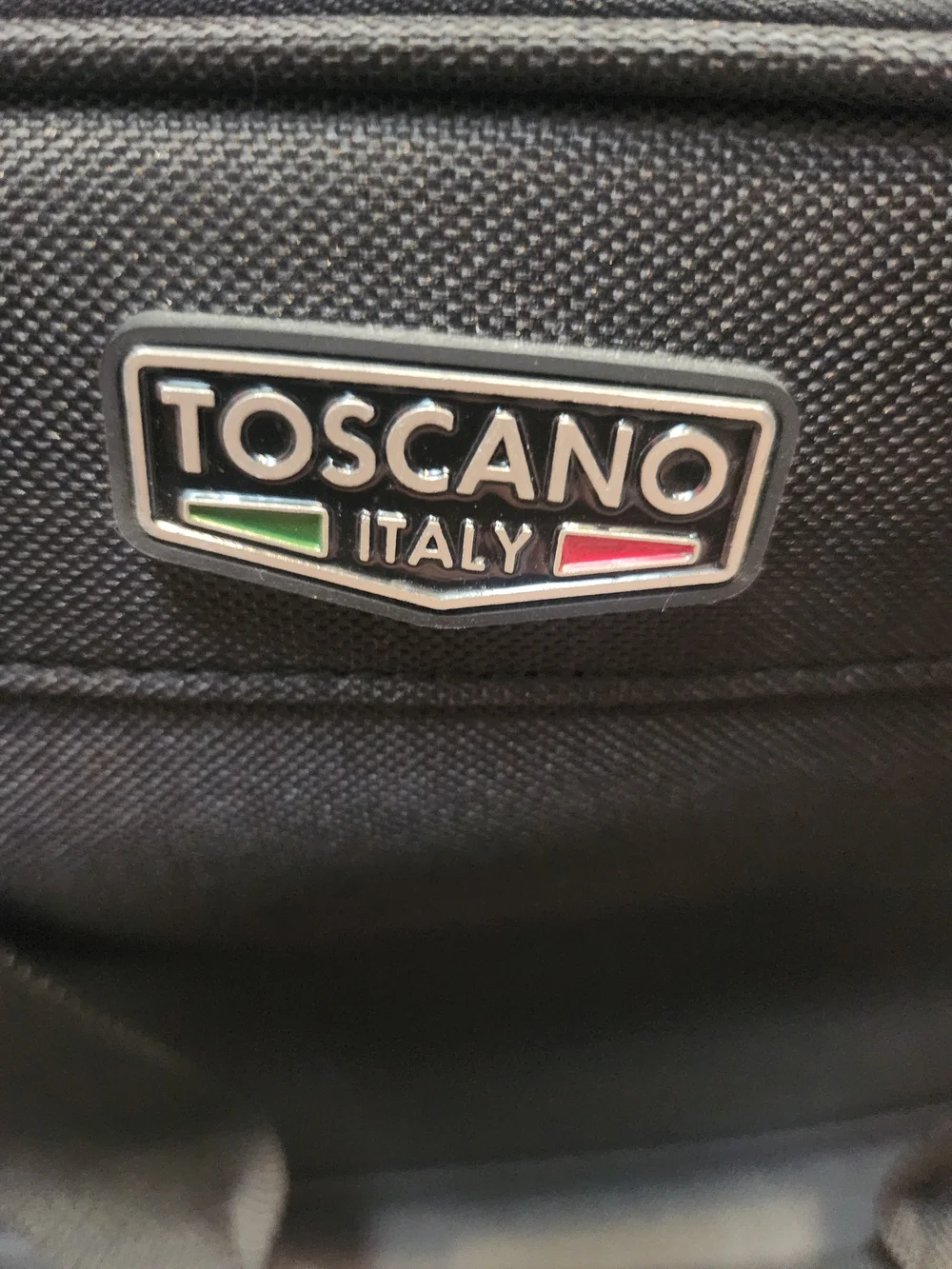 Toscano Italy Black Men's Travel Duffel Bag